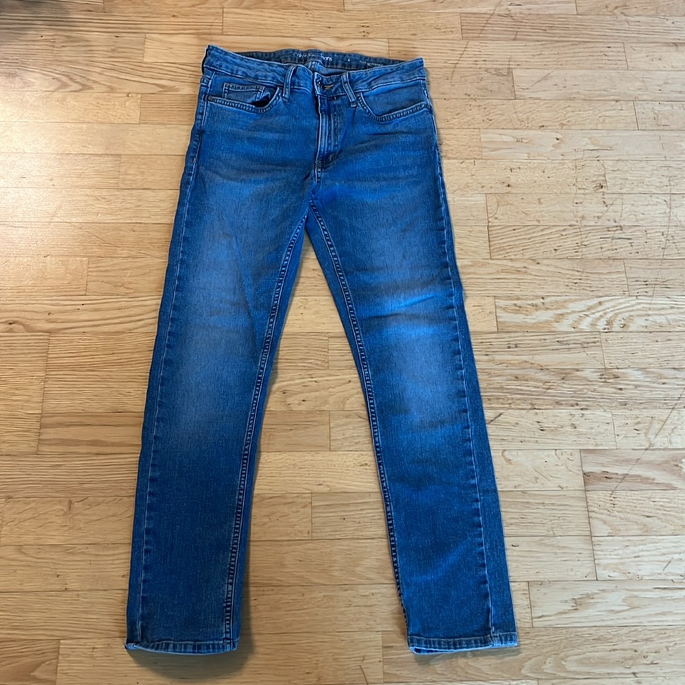 Calvin Klein Slim Boyfriend Blue Jeans